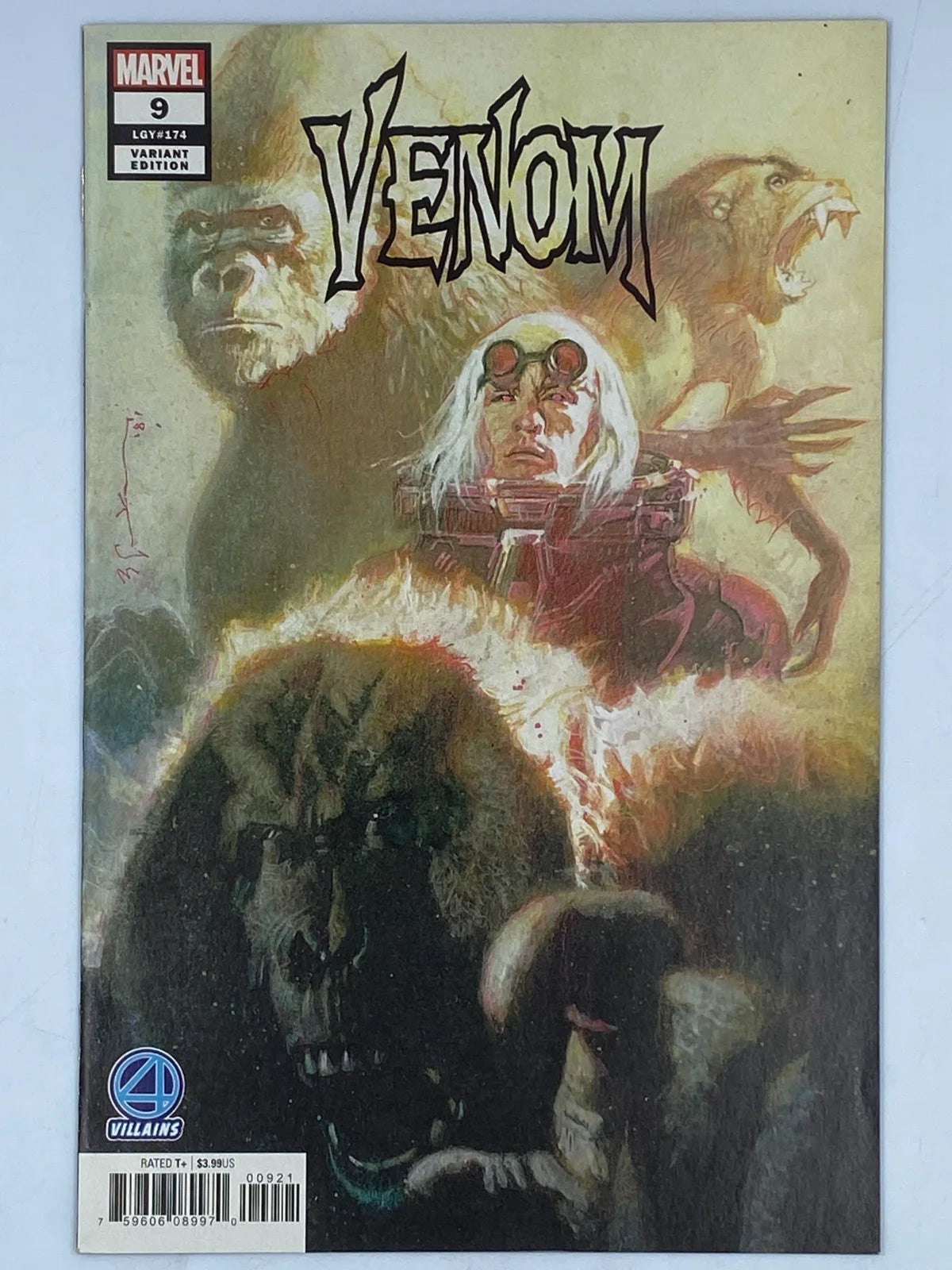 Venom Vol. 4 #9 The Abyss (2018) Bill Sienkiewicz Villains Variant Edition