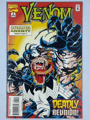 Venom: Separation Anxiety #4, by Marvel Comics in March 1995 "Deadly Reunion!"