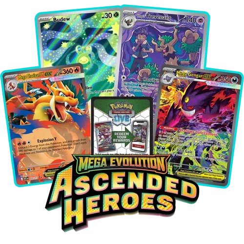 Pokémon TCG Live Code Card: Ascended Heroes Booster Pack