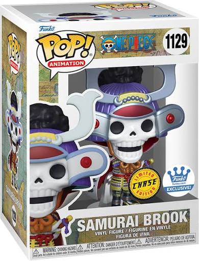 Funko Pop! One Piece Samurai Brook Chase #1129- Funko Shop Exclusive