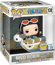 Funko POP! Rides: One Piece - Deluxe Nico Robin with Mini Merry II, 2025 Summer Convention Limited Edition