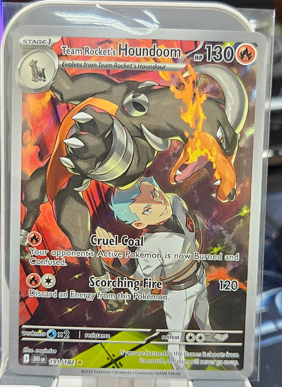 Team Rocket's Houndoom 191/182 · Holofoil (Destined Rivals)