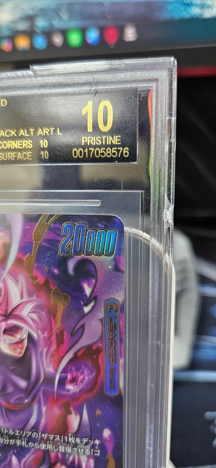 Goku Black - FB01-035 (Alternate Art) · Holofoil (Awakened Pulse) — BGS 10 (Black Label)