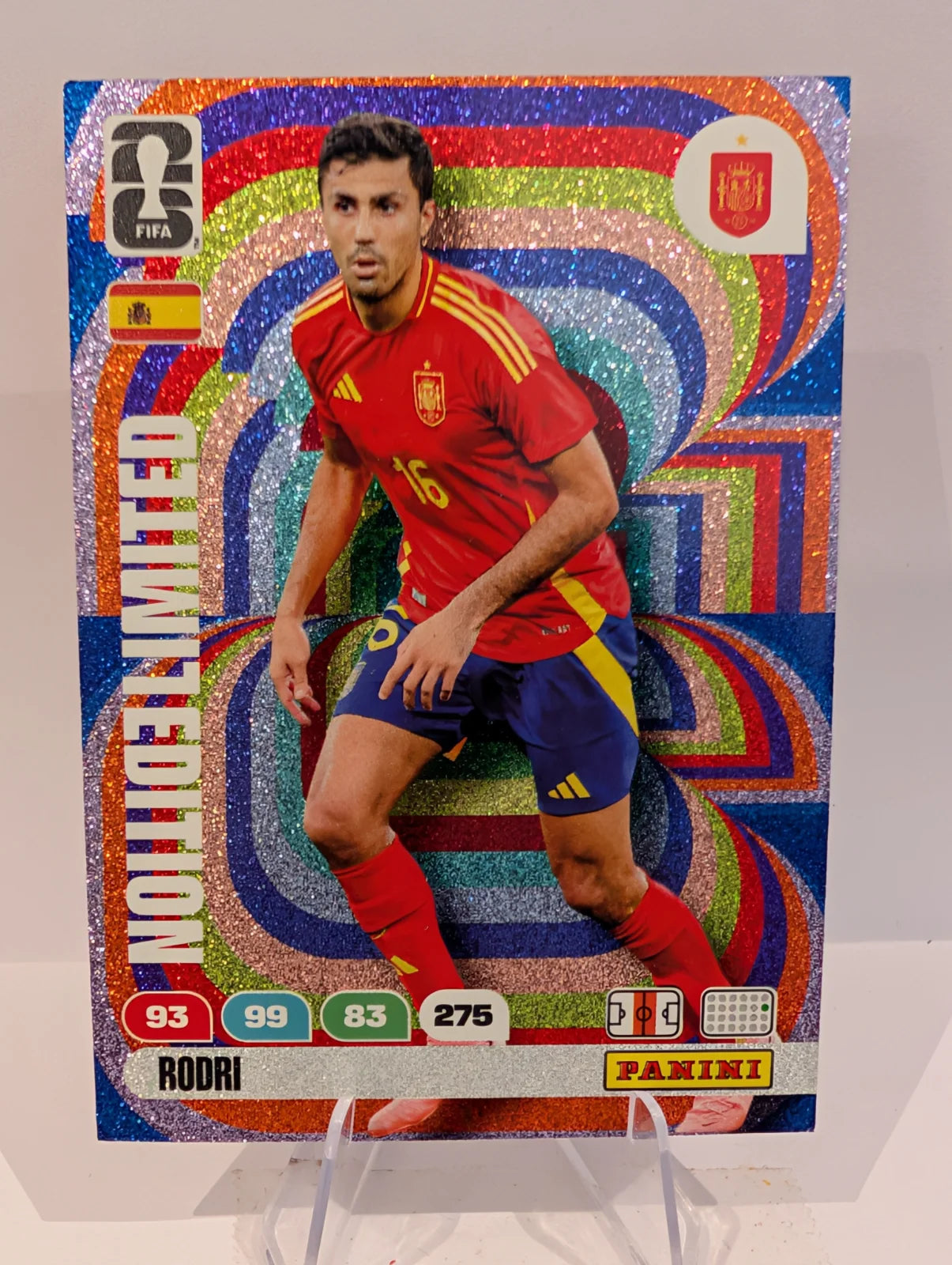 Rodri - Limited Edition - Panini Adrenalyn XL World Cup 2026