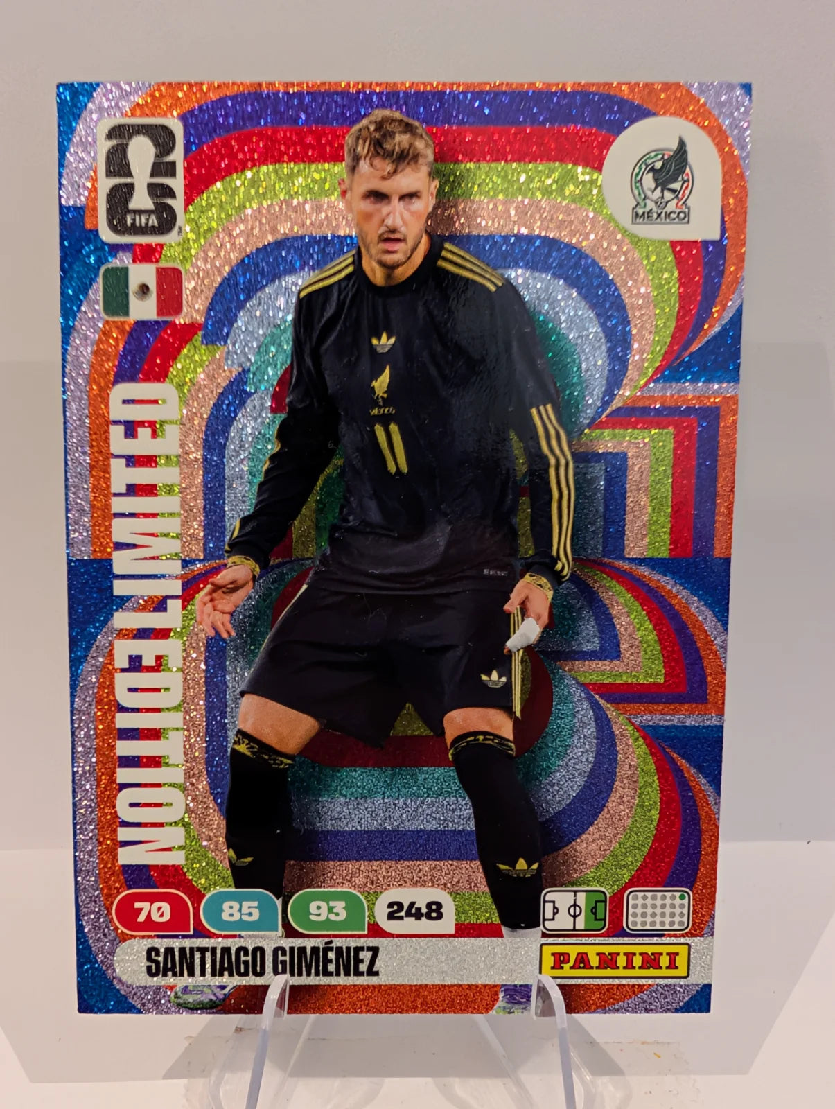 Santiago Gimenez - Limited Edition - Panini Adrenalyn XL World Cup 2026