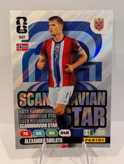 637 Alexander Sorloth - Nordic Scandinavian Star - Panini Adrenalyn XL World Cup 2026