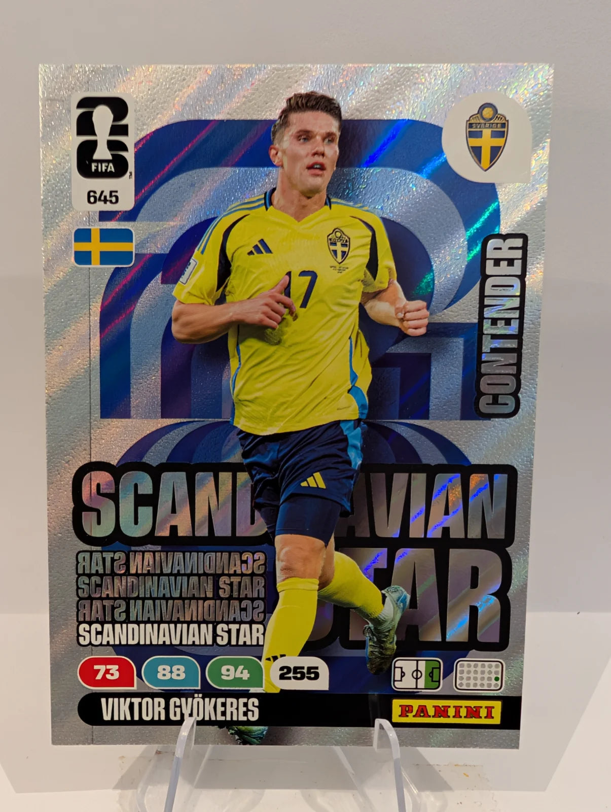 645 Viktor Gyokeres - Nordic Scandinavian Star - Panini Adrenalyn XL World Cup 2026