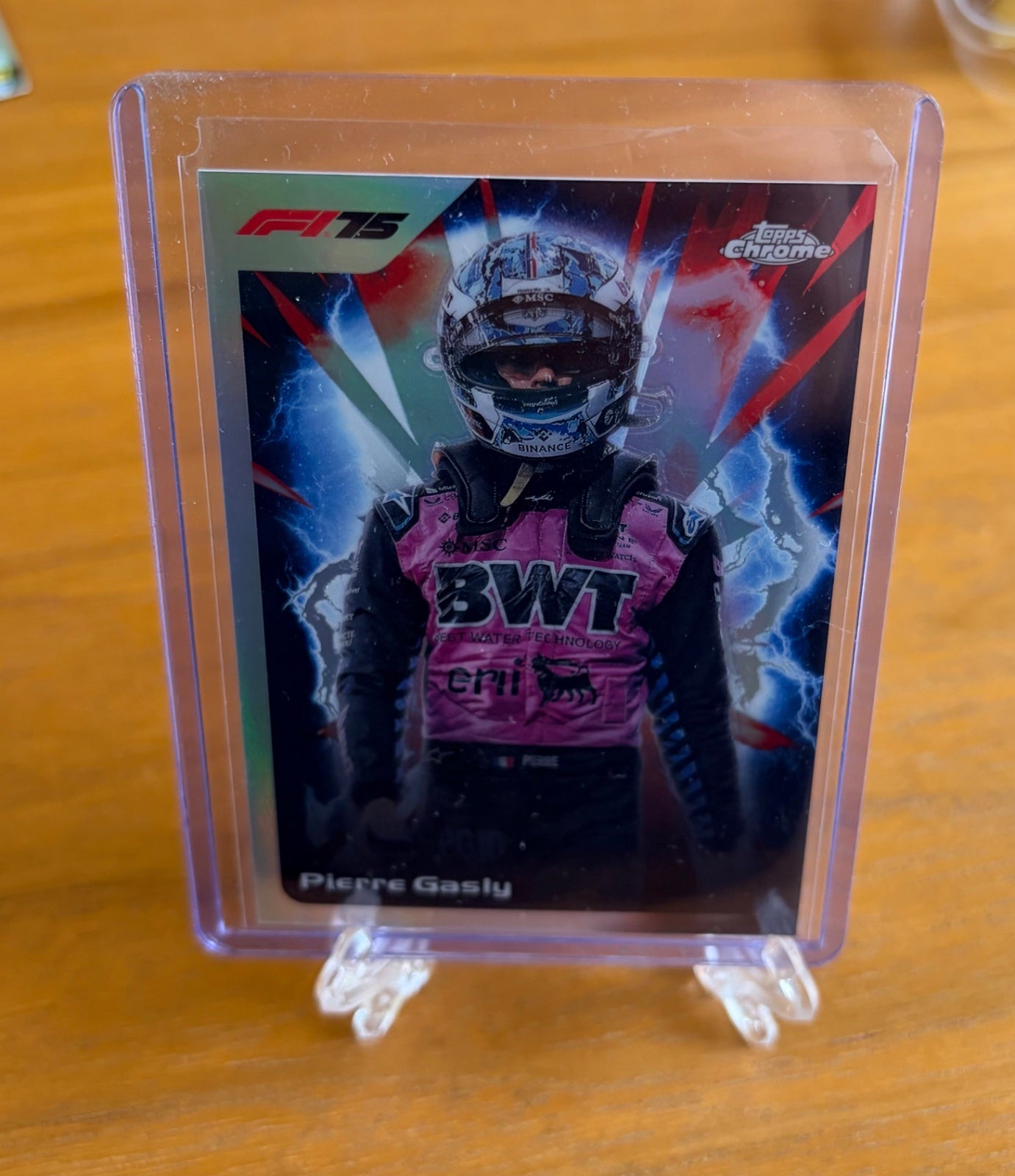 Pierre Gasly SSP ULTRA RARE! Topps chrome f1
