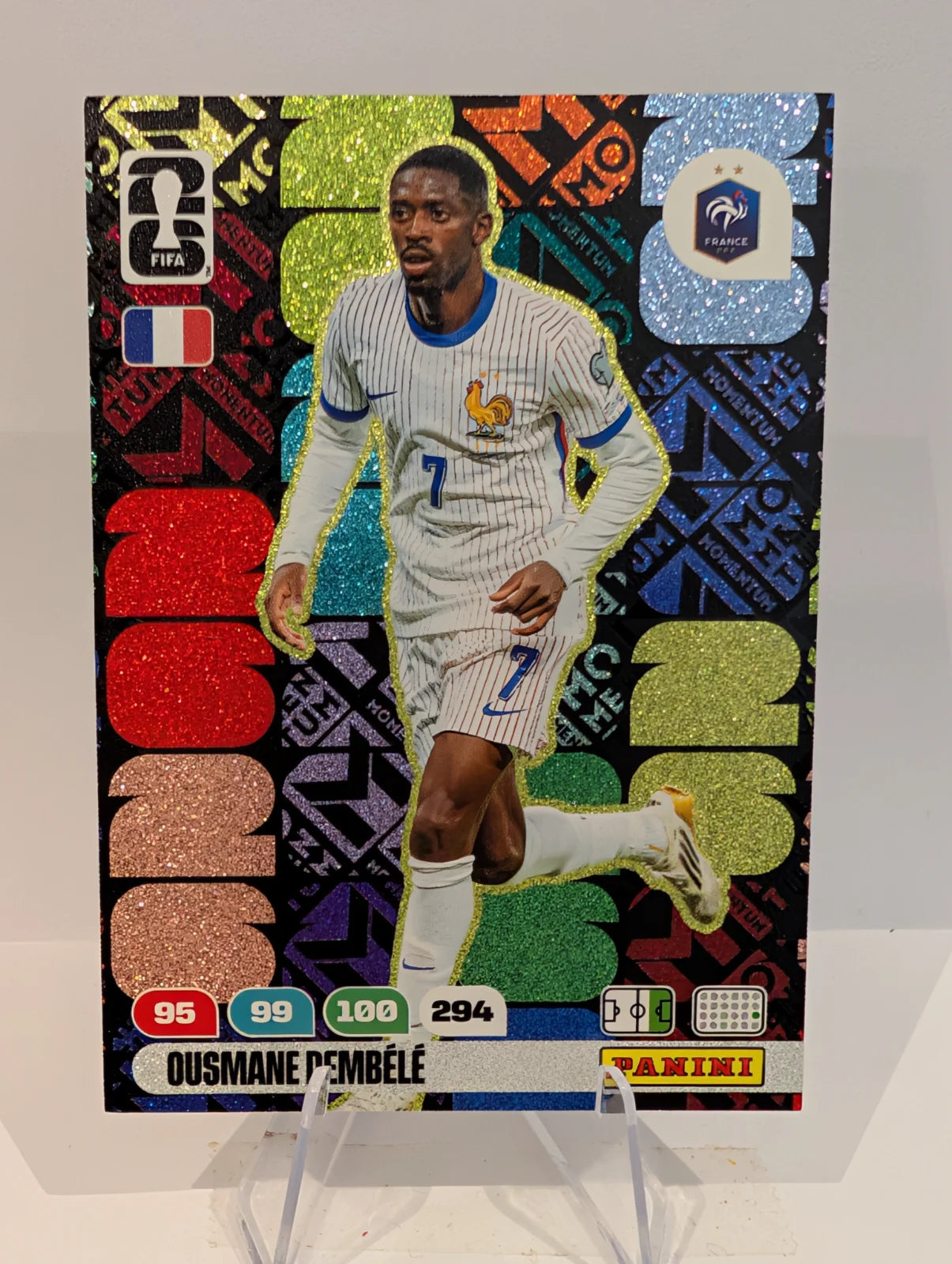 Ousmane Dembele - Momentum - Panini Adrenalyn XL World Cup 2026