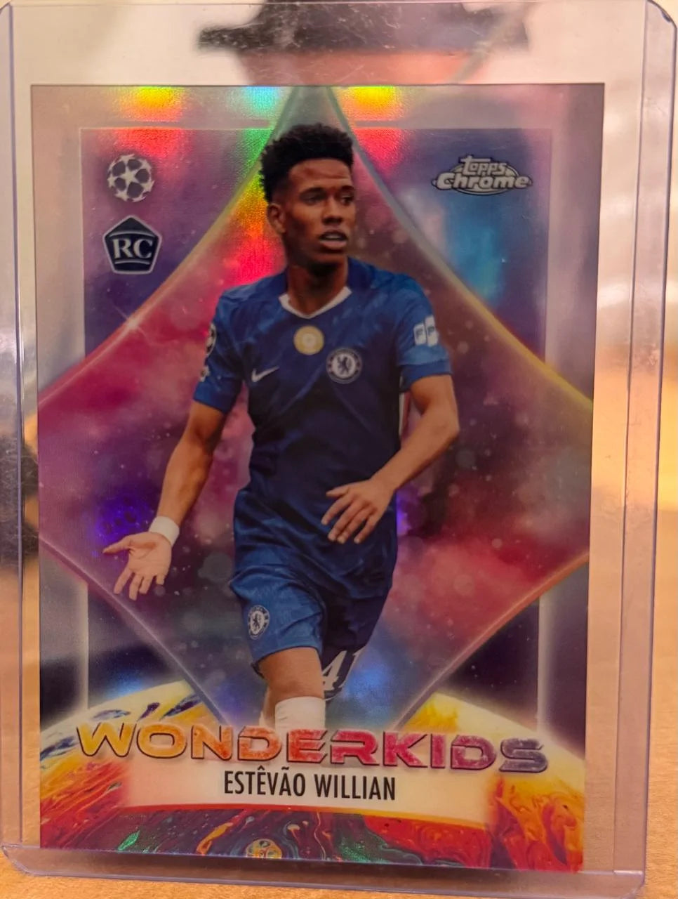 Estêvão William- Wonderkids Refractor  RC UEFA 2026