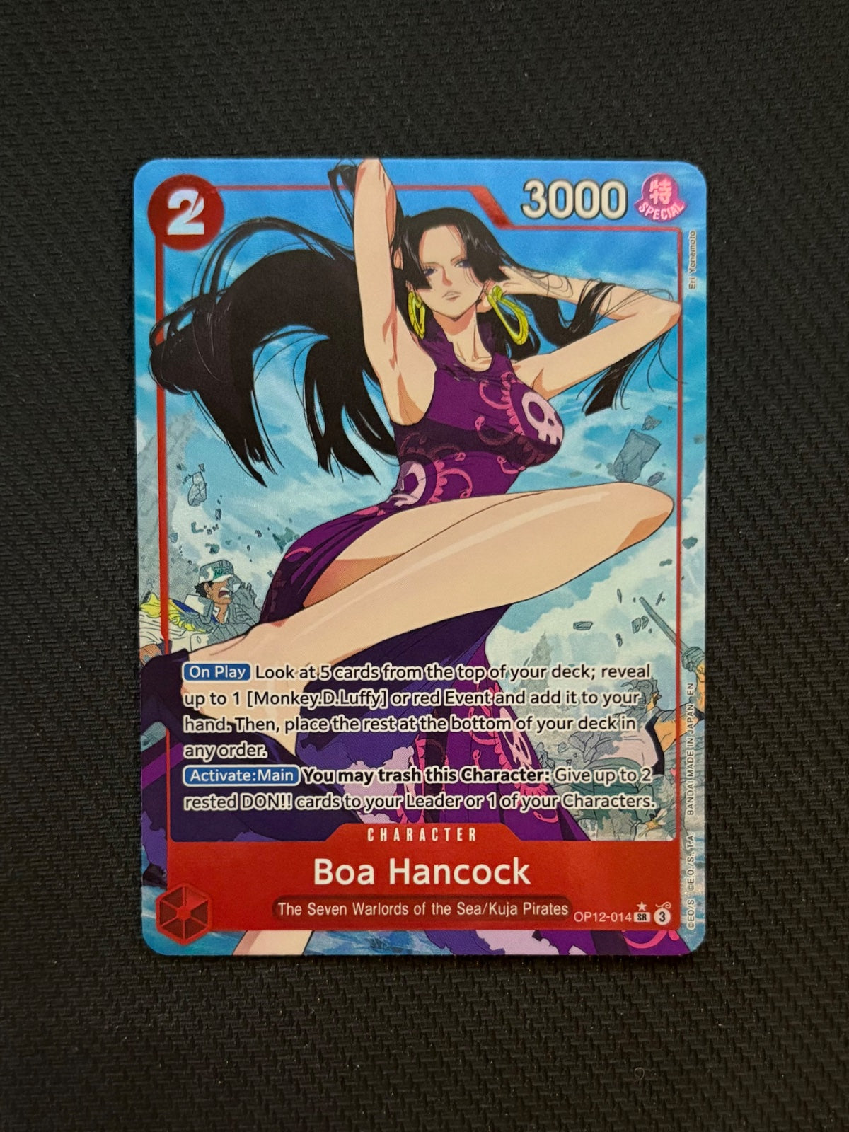 Boa Hancock (Alternate Art) OP12-014 · Foil (Legacy of the Master)