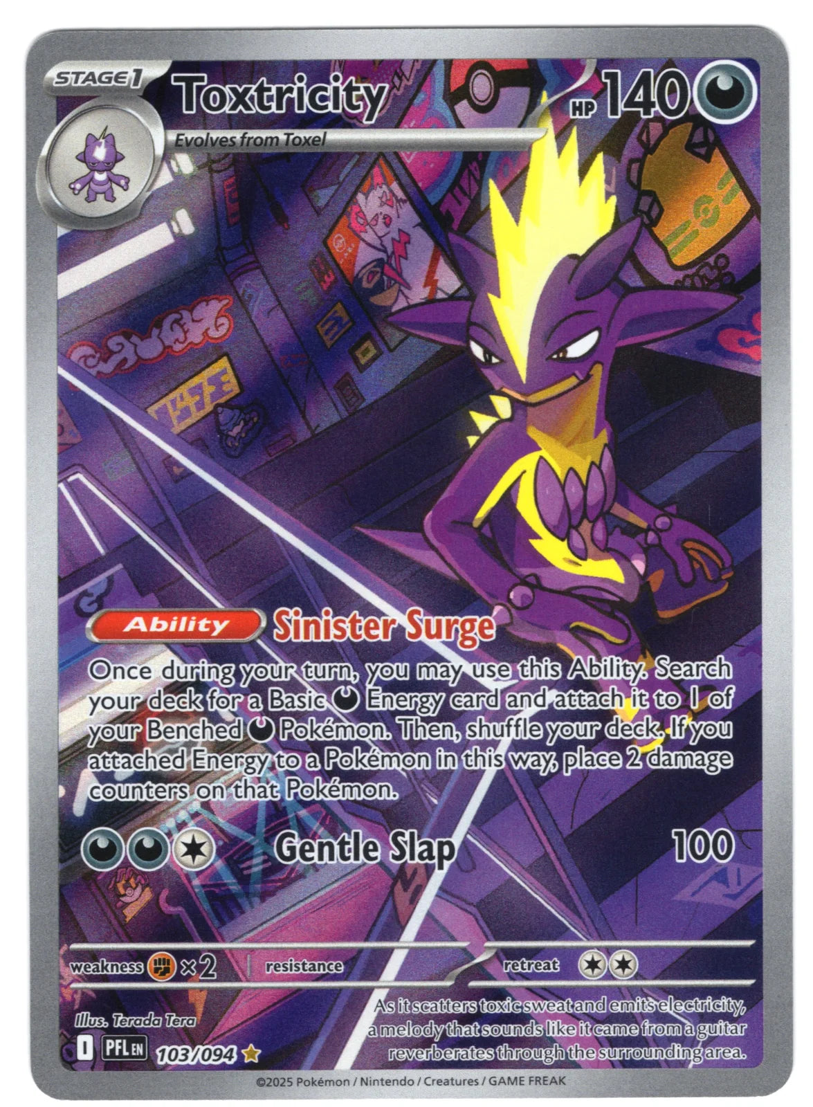 Toxtricity 103/094 (Phantasmal Flames)