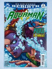 Aquaman Vol. 8 #10 from the DC Rebirth era. in January 2017 (released November 2016) DC Comics.