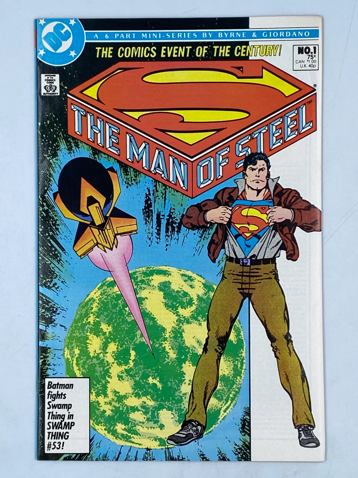 The Man of Steel Vol. 1 #1A seminal 1986 DC Comics limited series written and illustrated by John Byrne
