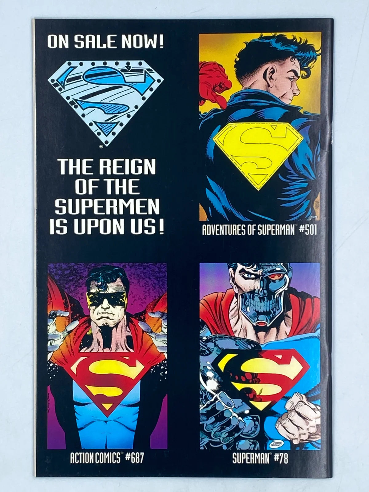 Superman: The Man of Steel #22, published in June 1993