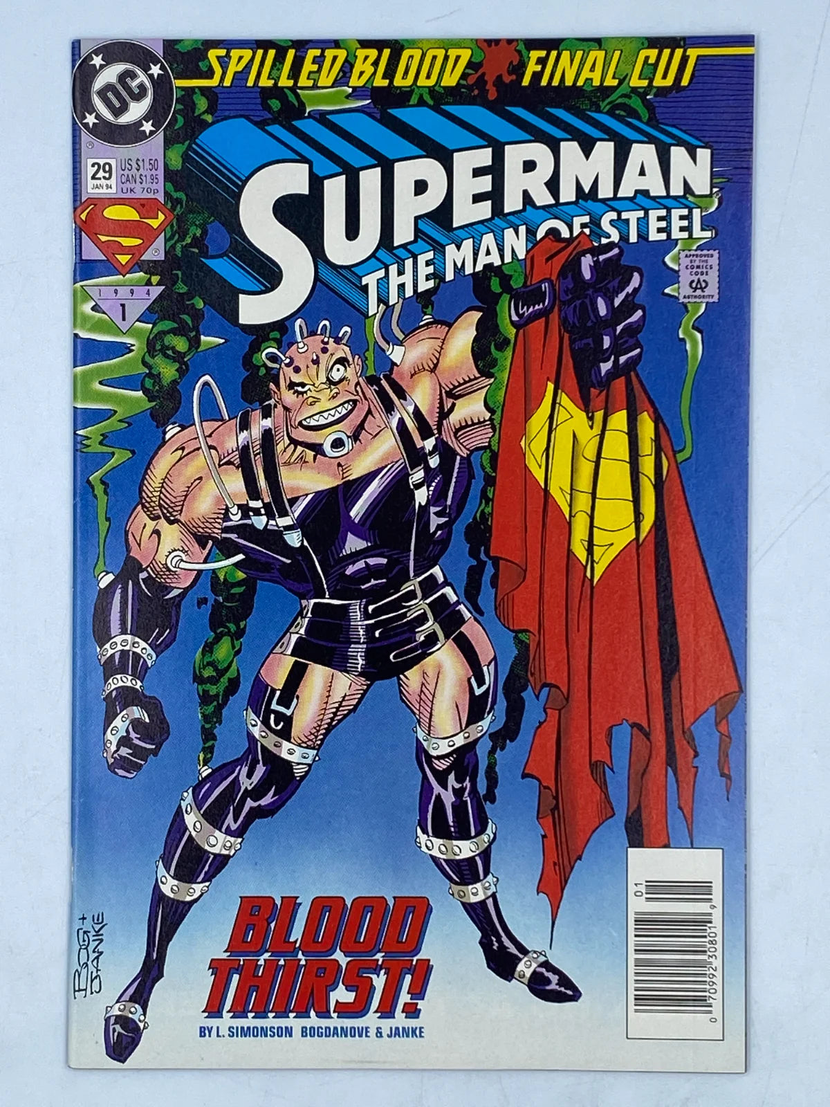 Superman: The Man of Steel #29A Blood Thirst