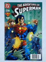 The Adventures of Superman #536, published by DC Comics in July 1996