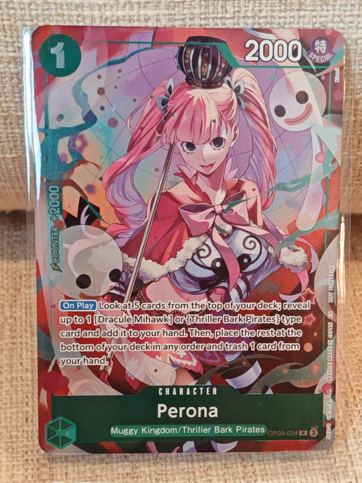 Perona - OP09-034 (Extra Booster: One Piece Heroine's Edition)