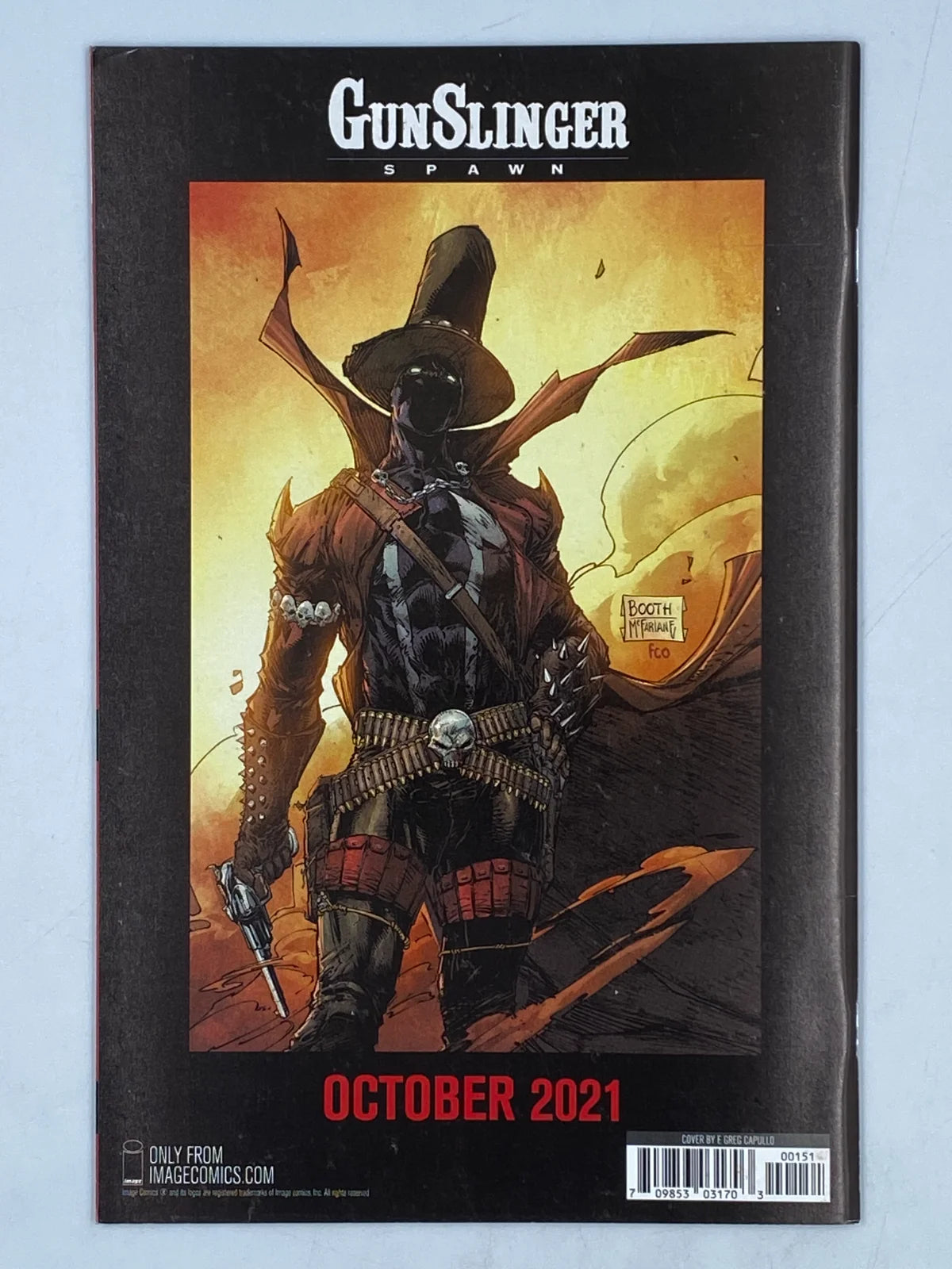 King Spawn #1 (Cover E Variant) published by Image Comics in August 2021