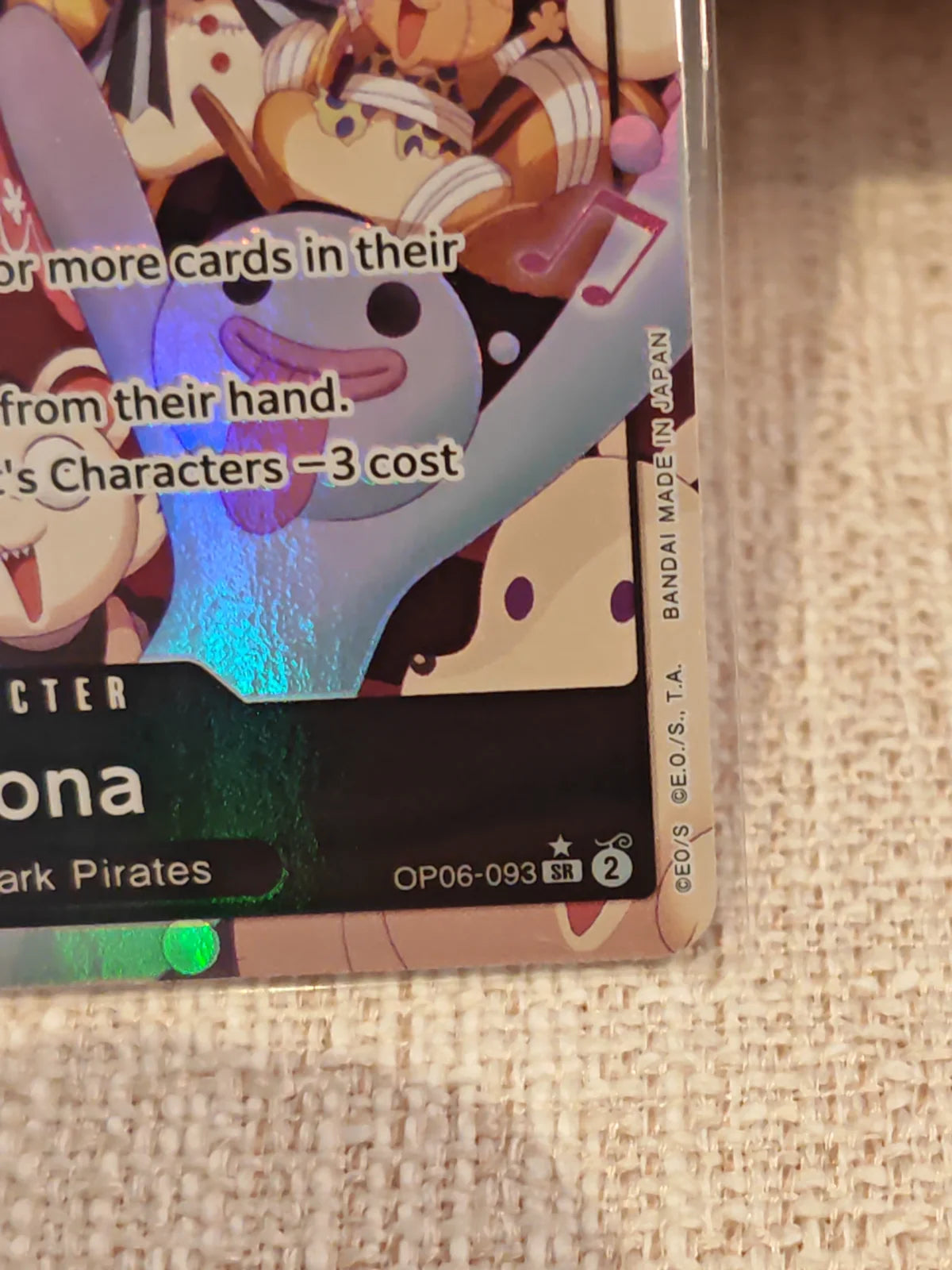 Perona (093) (Alternate Art) OP06-093 (Wings of the Captain)