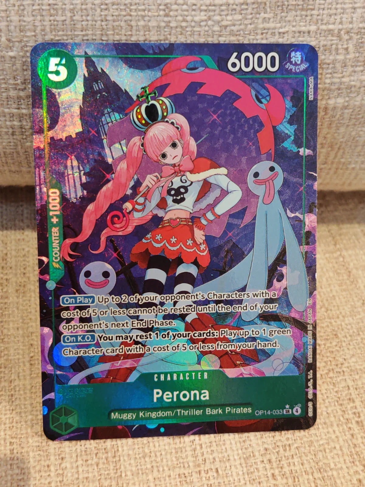Perona (Alternate Art) OP14-033 (The Azure Sea's Seven)