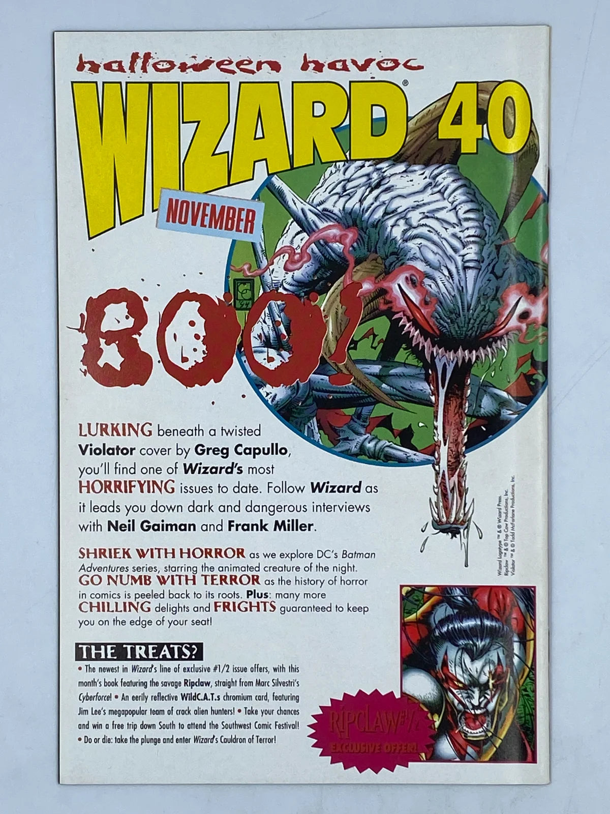 Spawn #19 "Showtime, Part 1" is an Image Comics issue published in October 1994