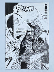 Spawn #315 Variant E (Black & White Sketch Cover) published by Image Comics in February 2021