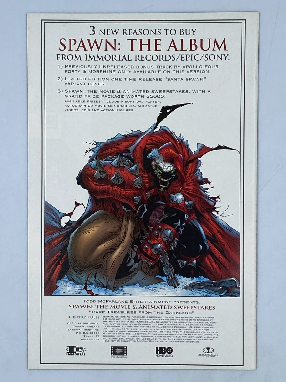 Curse of the Spawn #14 ("Apocalypse When"), published by Image Comics in November 1997