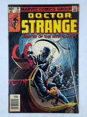 Doctor Strange Vol. 2 #39 "The Old Dark House" by Marvel Comics with a cover date of February 1980