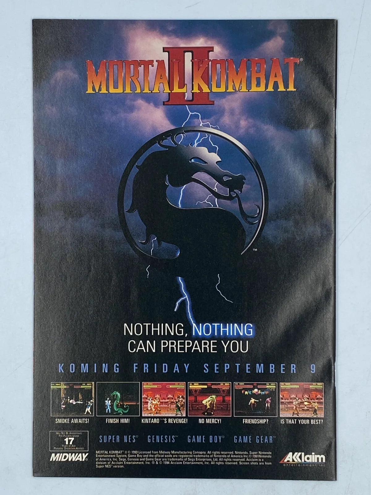 Daredevil Vol. 1 #332 "Tree of Knowledge Finale" published by Marvel Comics in September 1994