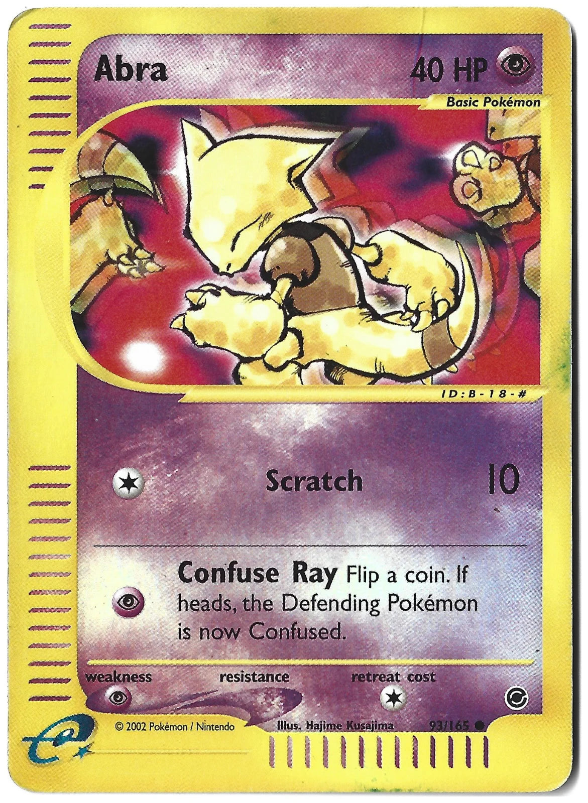 Abra 93 · Reverse Holofoil (Expedition)