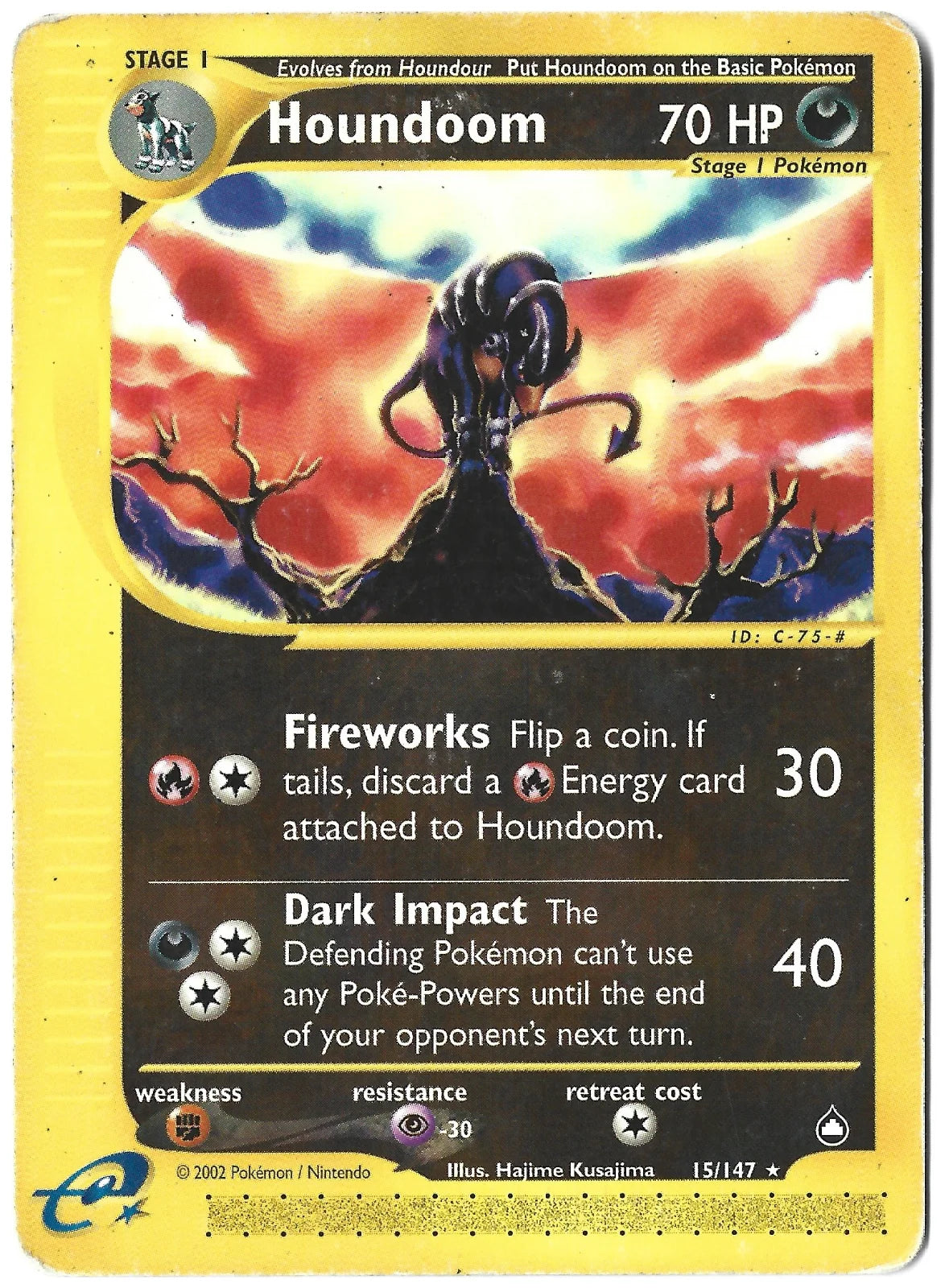 Houndoom (15) · Normal (Aquapolis)