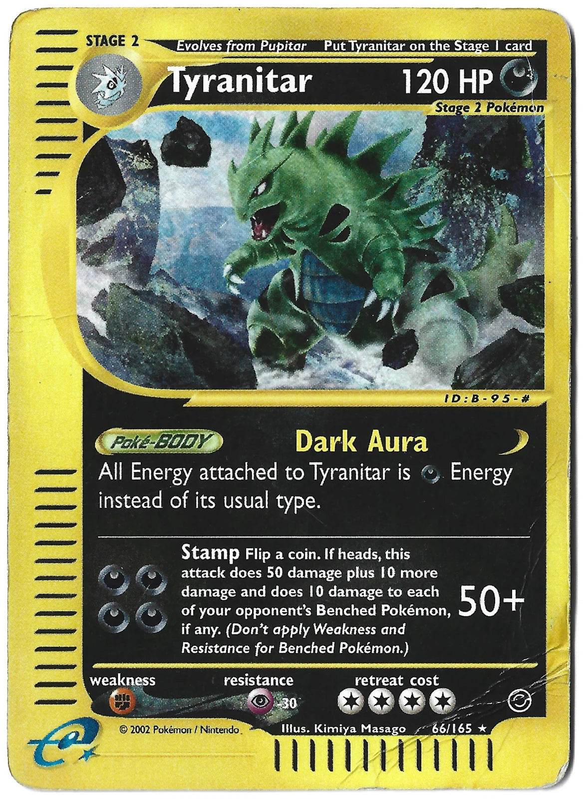 Tyranitar (66) · Reverse Holofoil (Expedition)