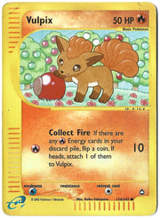 Vulpix 116 · Reverse Holofoil (Aquapolis)