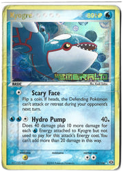 Kyogre (15) · Reverse Holofoil (EX Emerald)