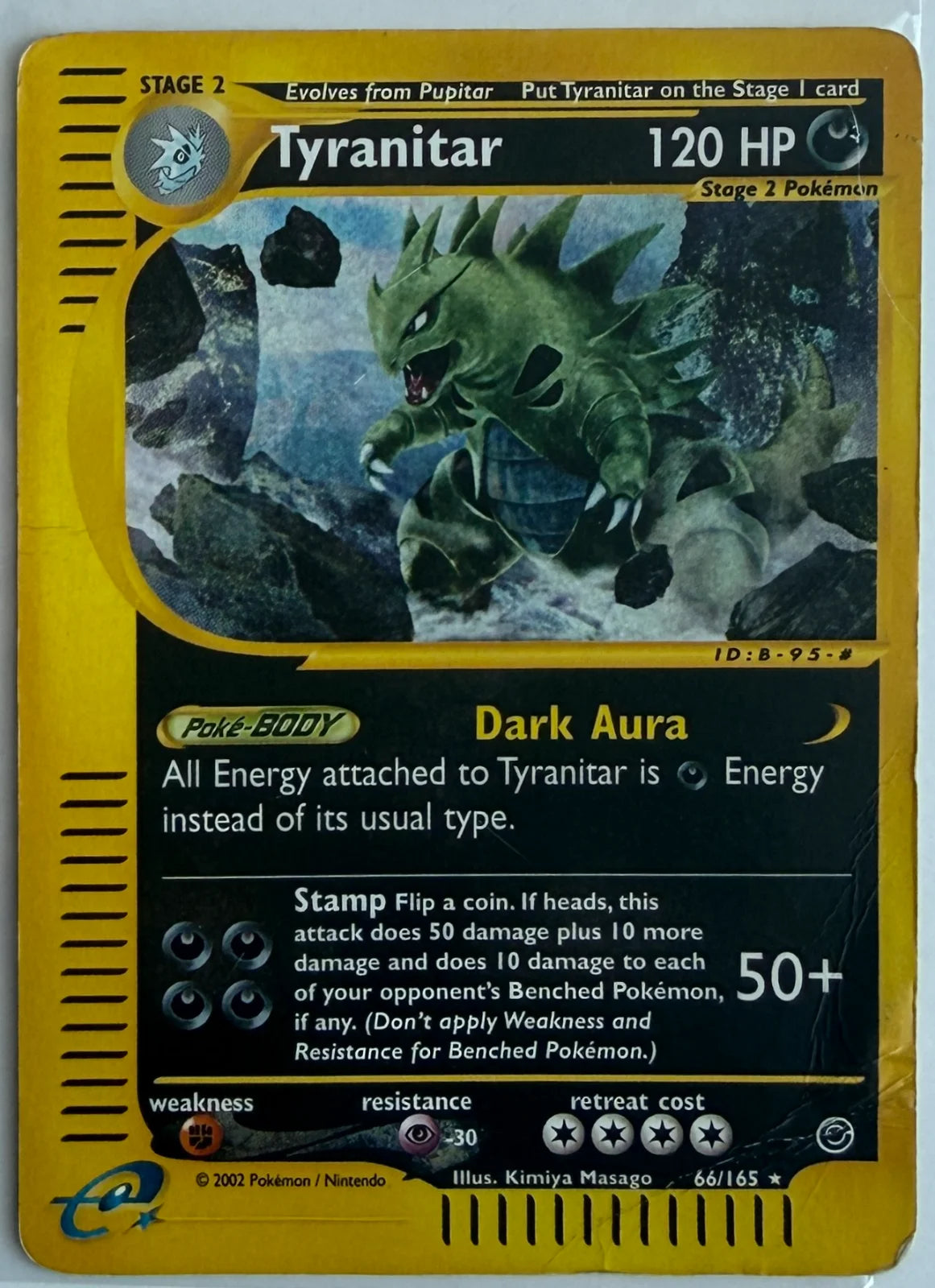 Tyranitar (66) · Reverse Holofoil (Expedition)