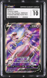 Mewtwo V SWSH229 (Sword & Shield Promo) — CGC 10