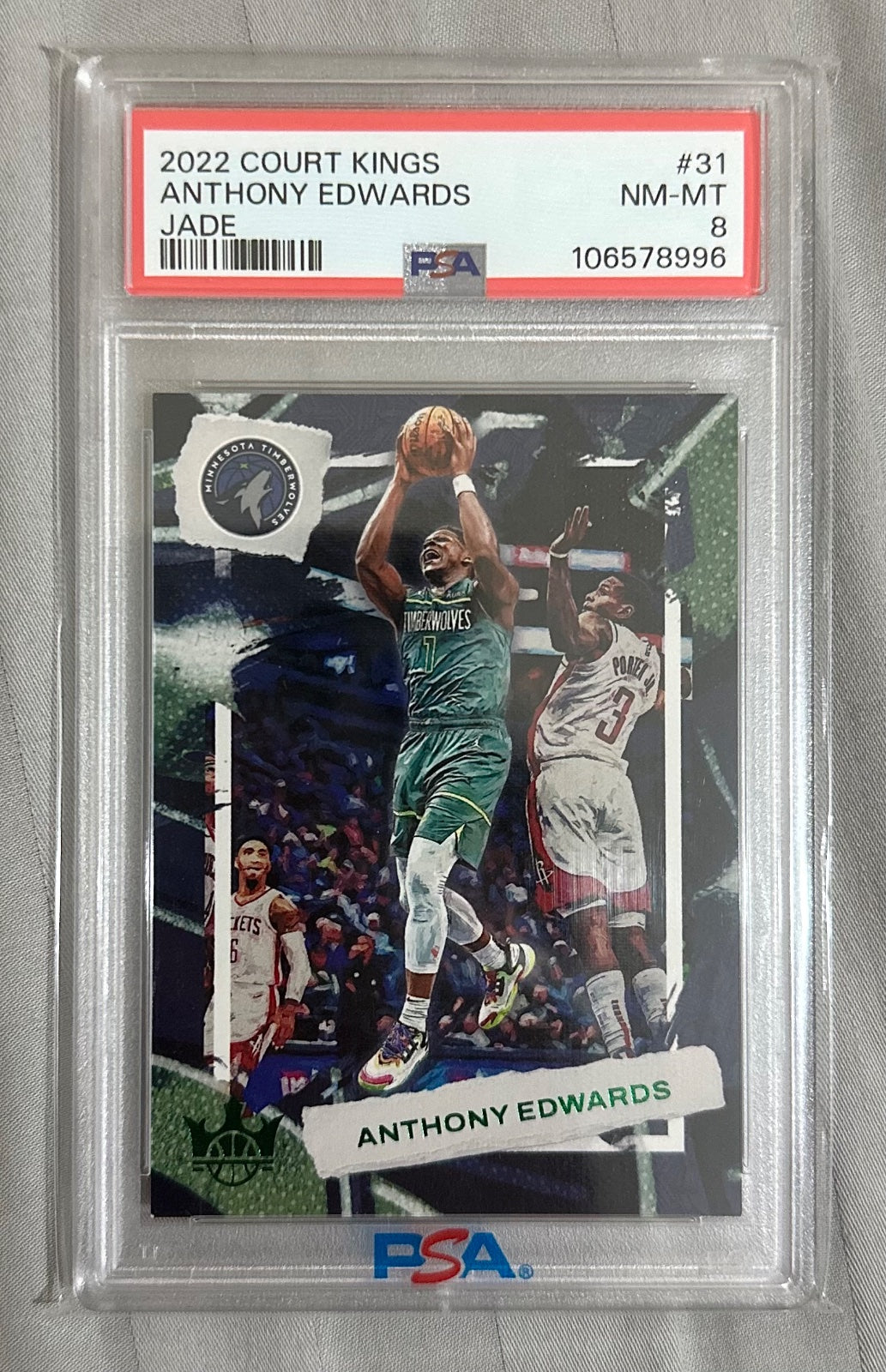 Anthony Edwards Court Kings Jade Parallel