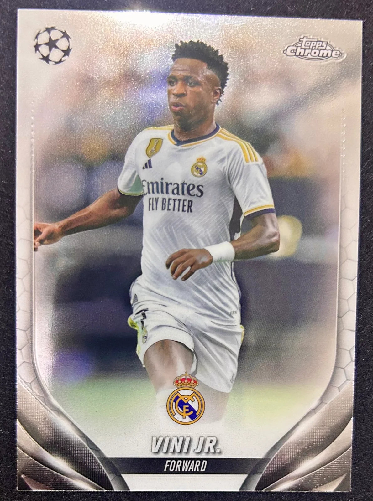Vini Jr. 2024 Topps Chrome UEFA