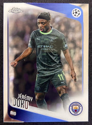 Jeremy Doku 2026 Topps Chrome UEFA