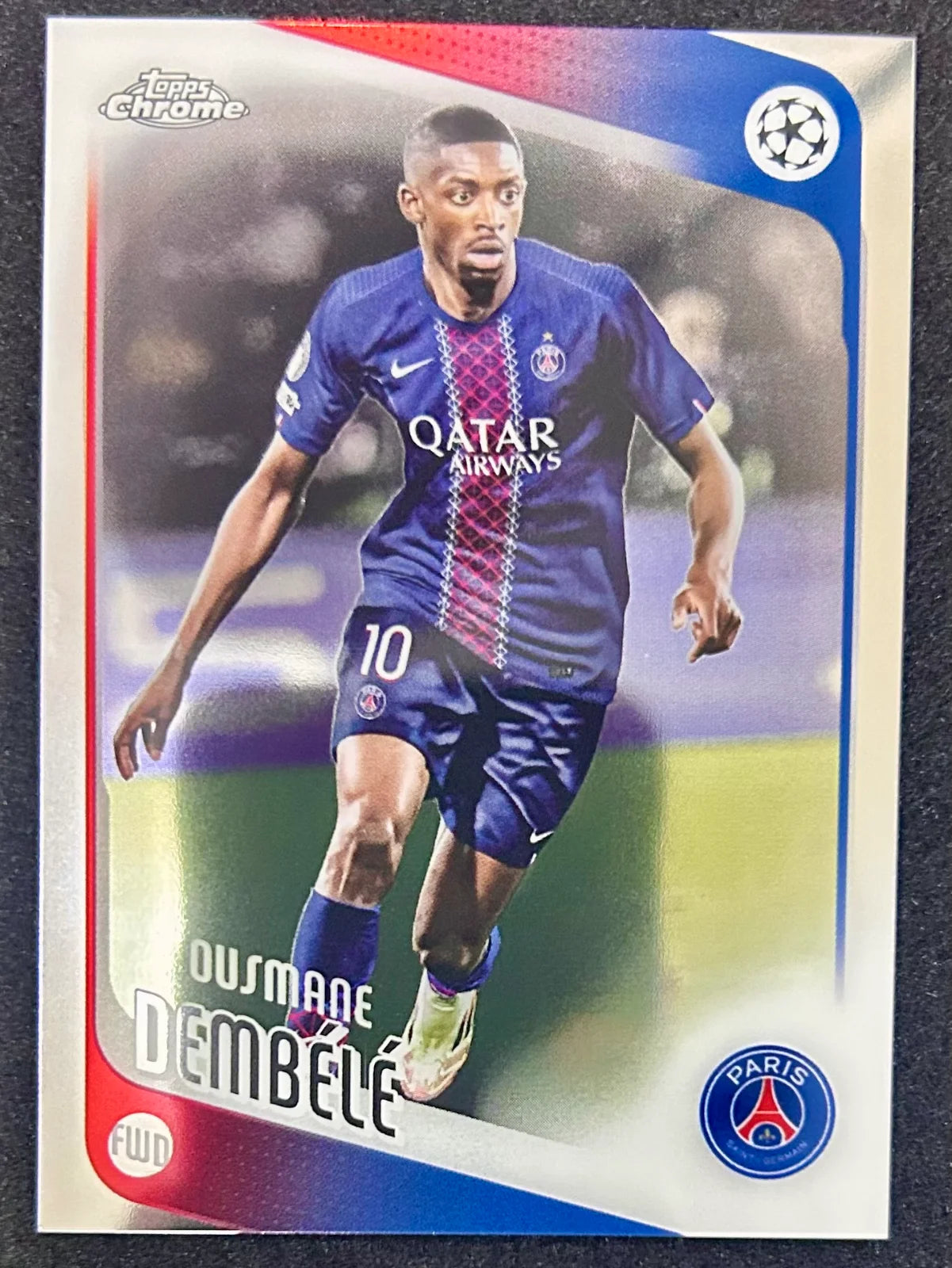Ousmane Dembele 2026 Topps Chrome UEFA