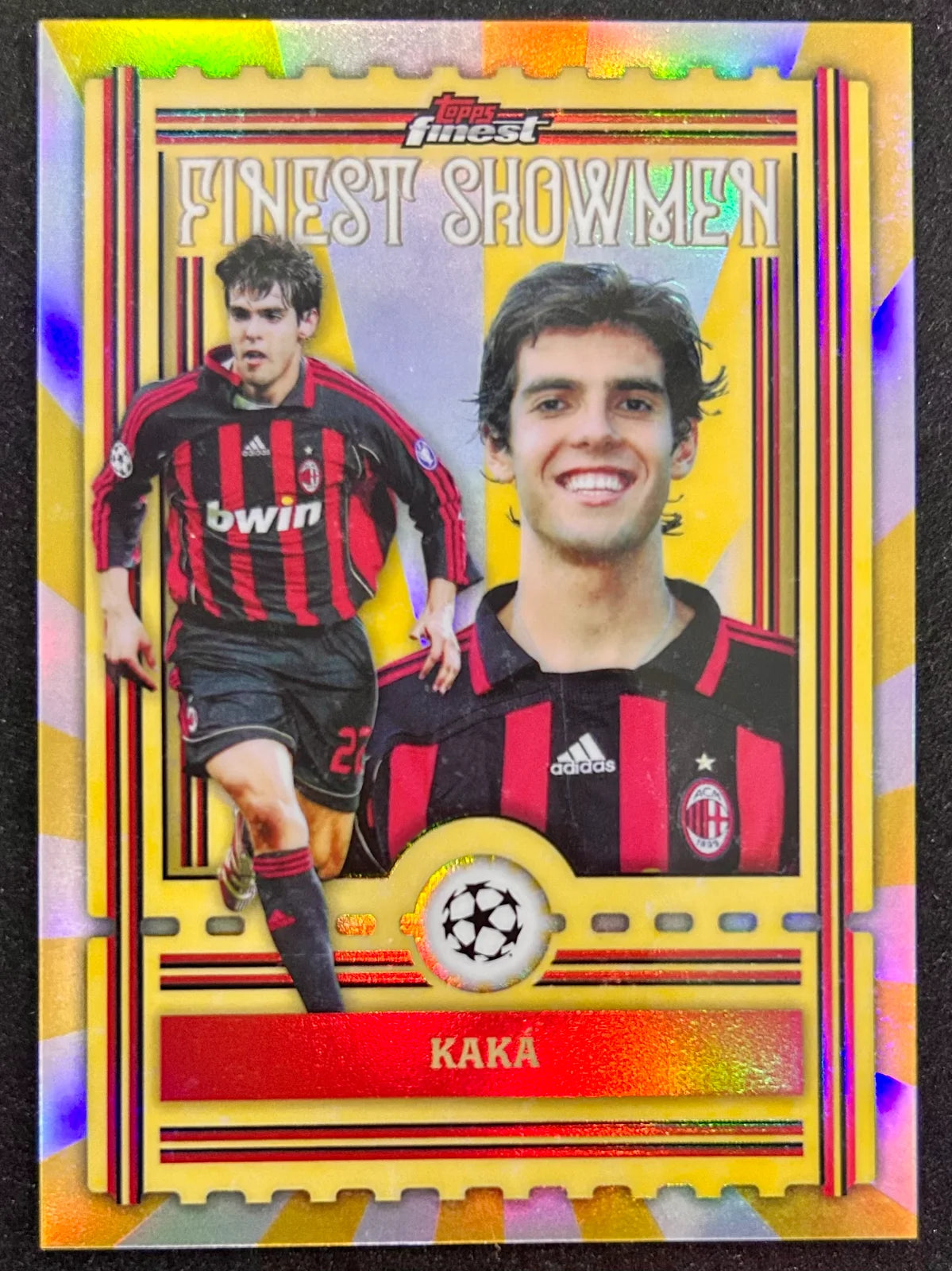 Kaka 2026 Topps Finest UEFA Finest Showmen