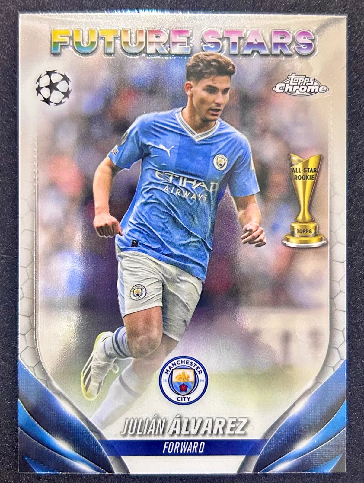 Julian Alvarez 2024 Topps Chrome UEFA Future Stars