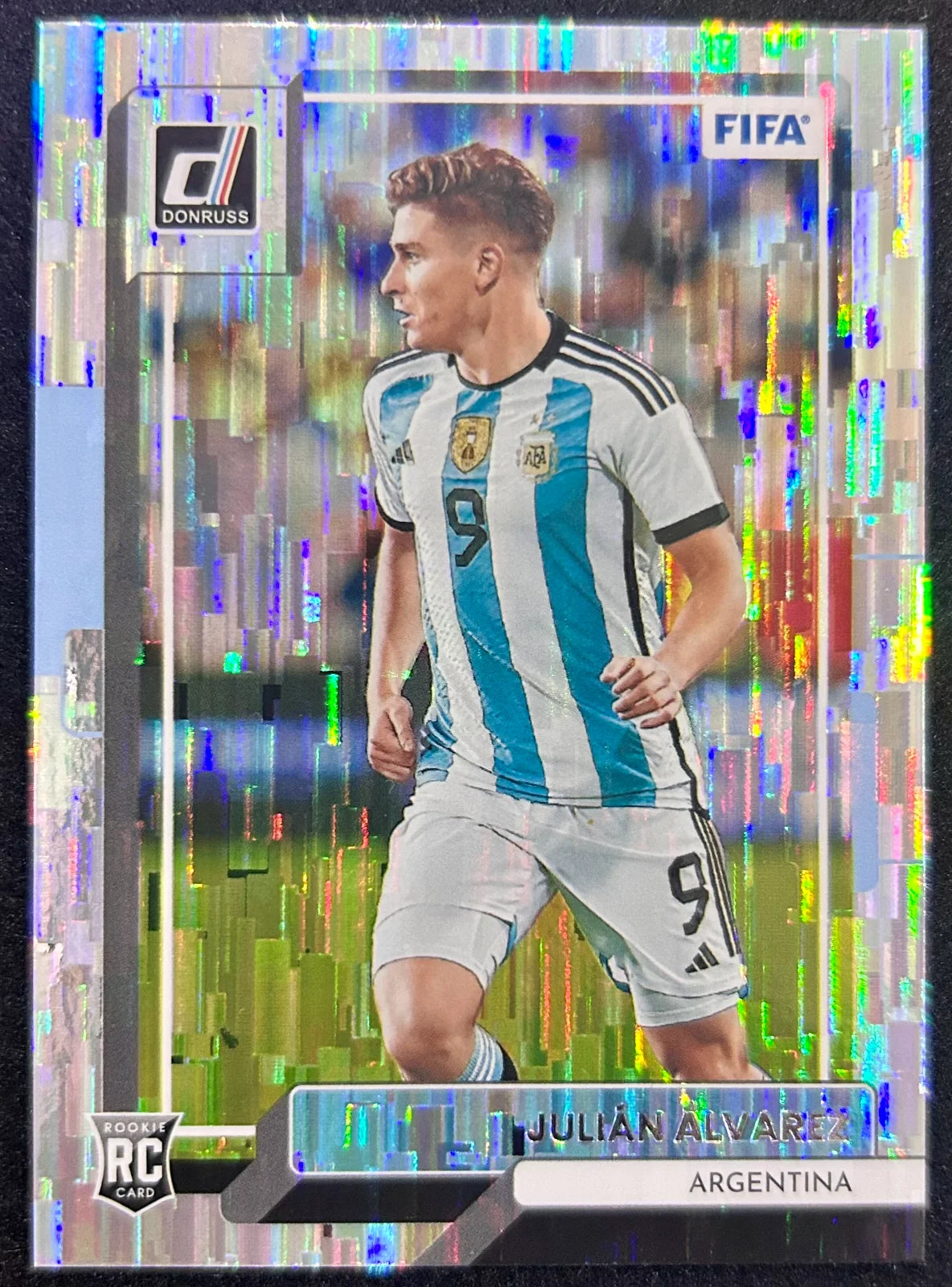Julian Alvarez 2022-23 Panini Donruss FIFA Silver Foil