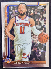 Jalen Brunson 2025 Topps Chrome