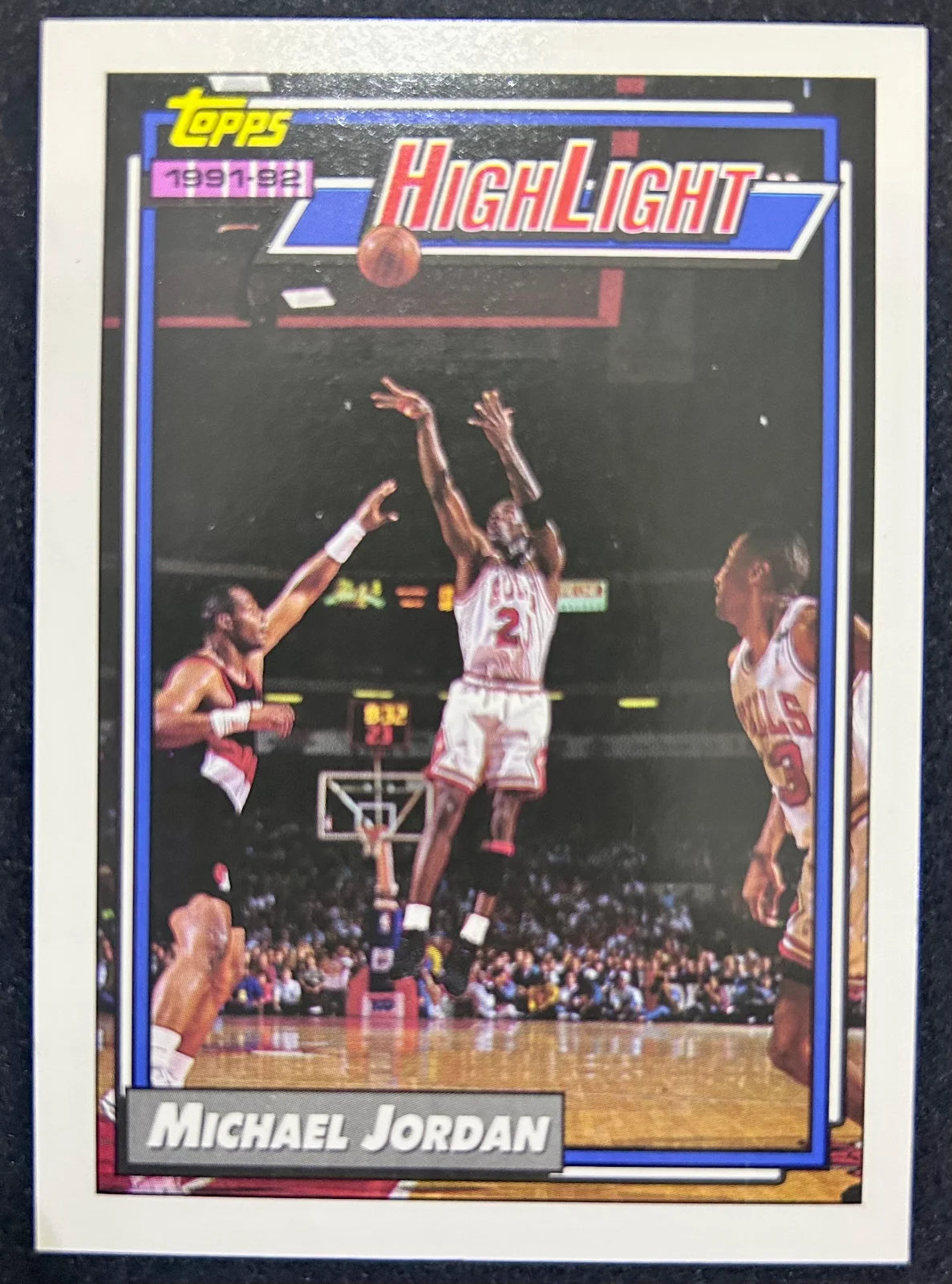 Michael Jordan 1991-92 Topps Highlight