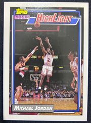 Michael Jordan 1991-92 Topps Highlight