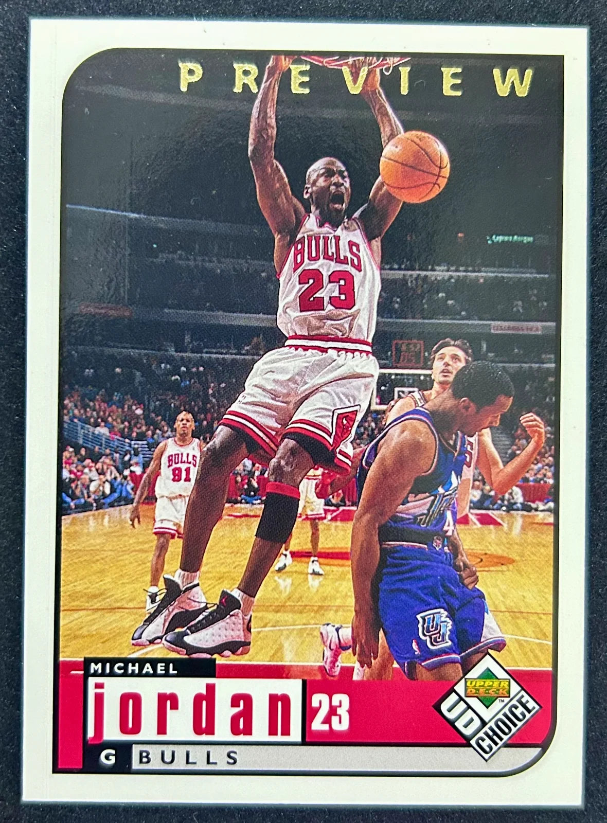 Michael Jordan 1998 Upper Deck UD Choice Preview