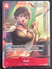 Doll A Fist of Divine Speed Alternate Art Foil OP11-008 English
