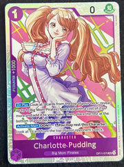 Charlotte Pudding A Fist of Divine Speed SR Foil OP11-070 English